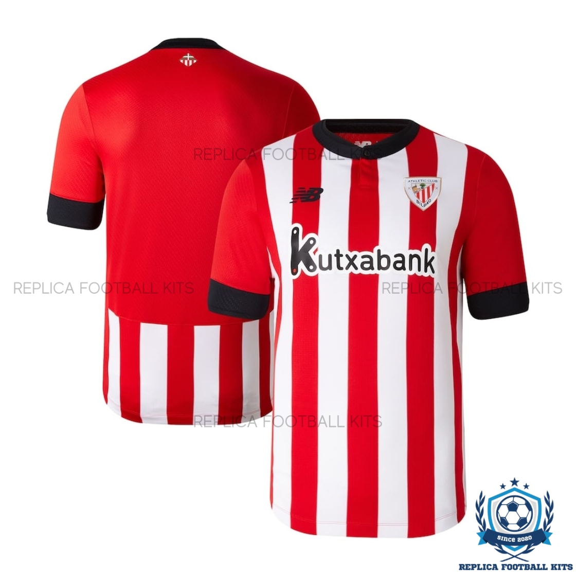 Athletic Club Home Replica Football Shirt