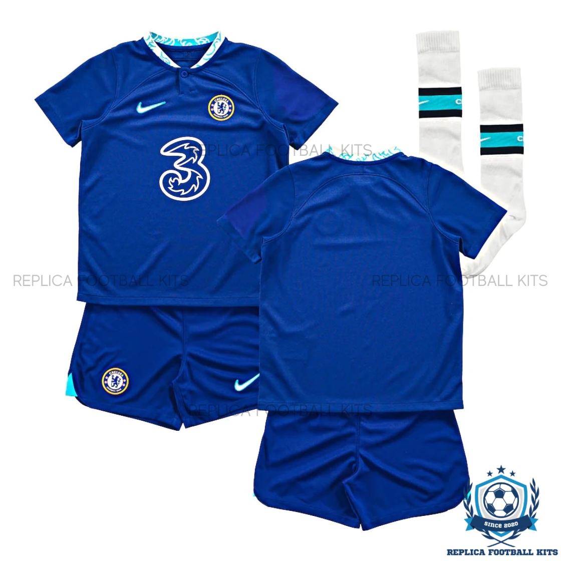 Chelsea Home Replica Junior Football Kit