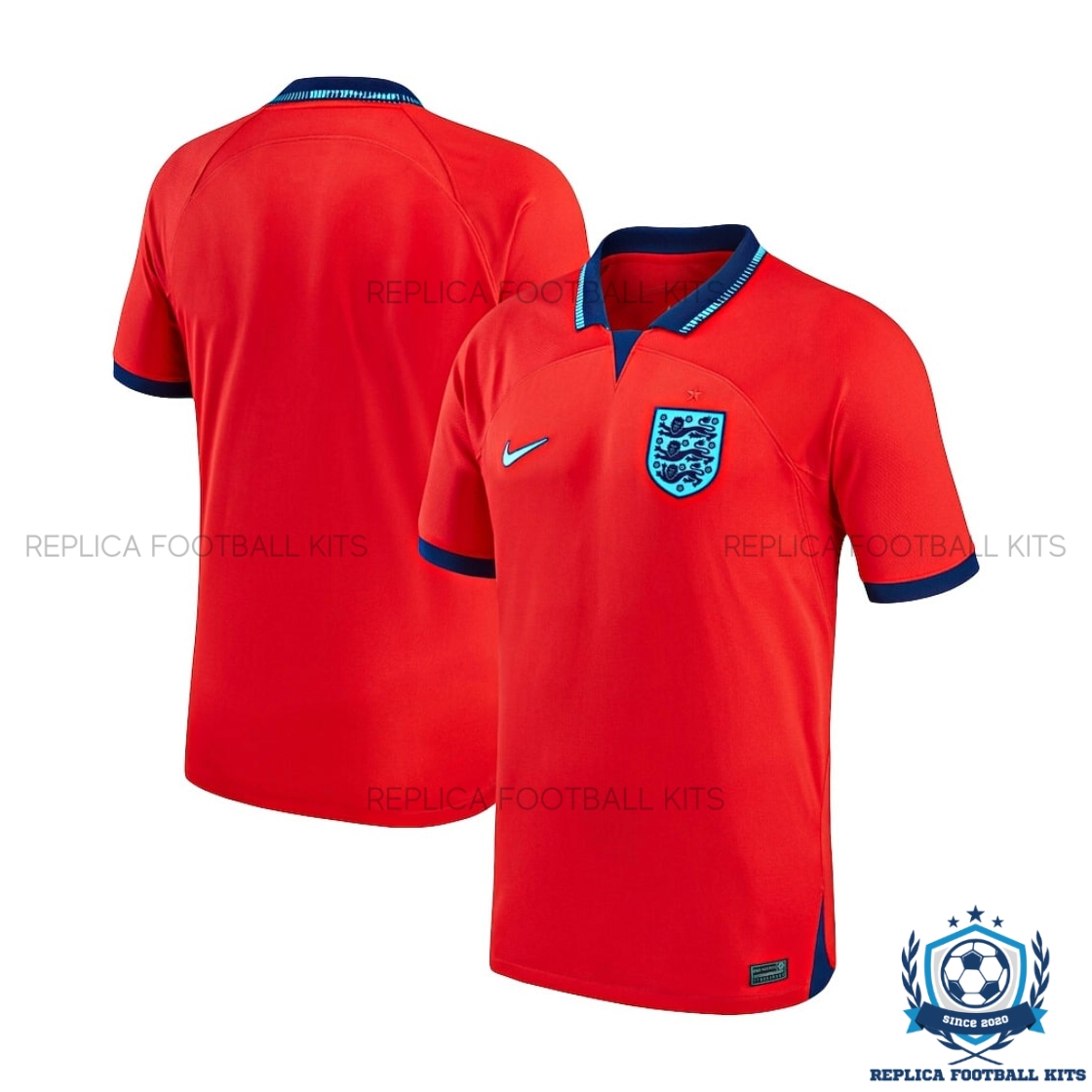 England Away World Cup Replica Shirt 2022