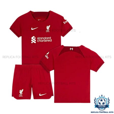 Liverpool Home Kids 22-23 - Main Front View