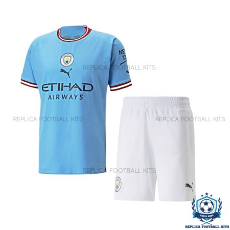 Man City Home Kit - Front View