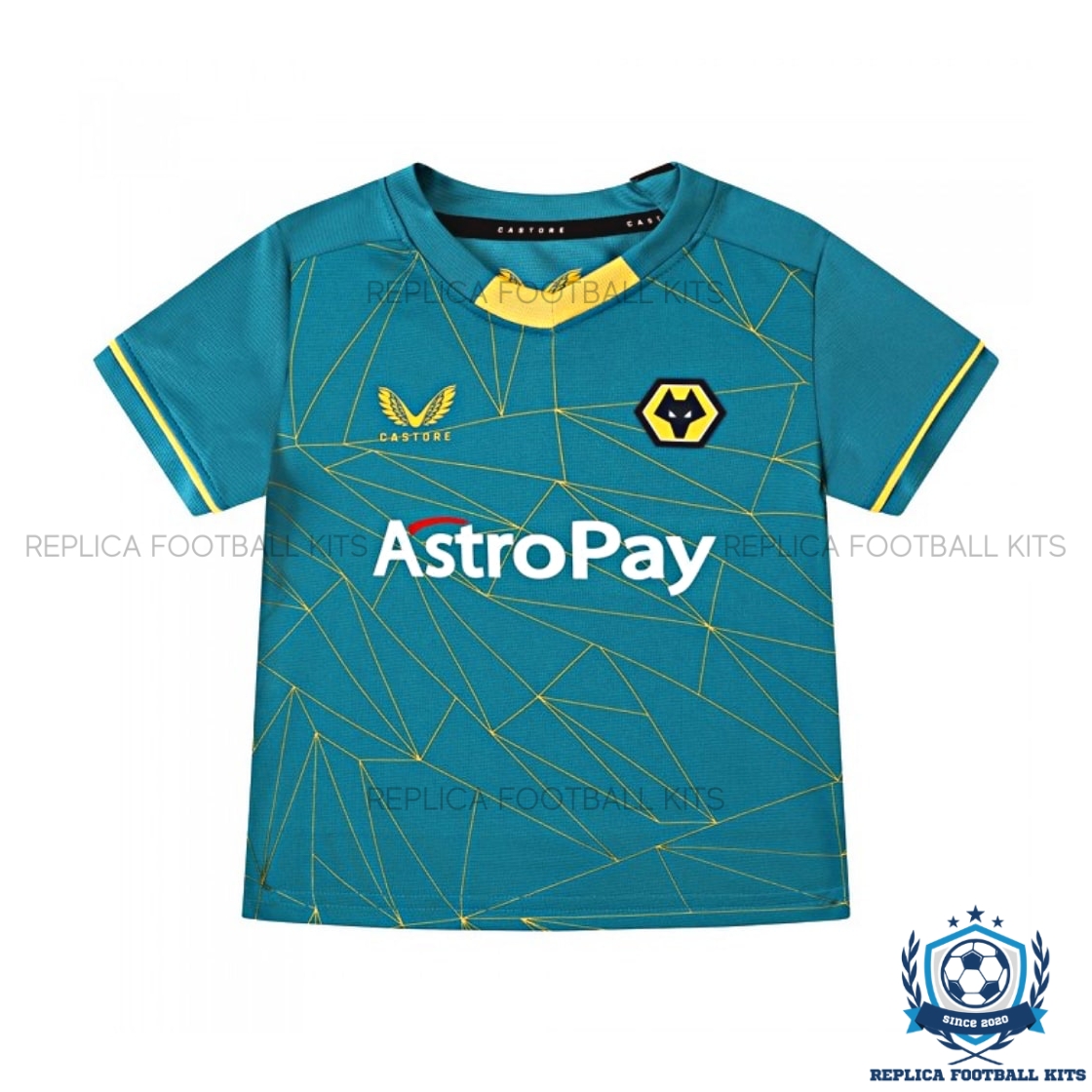 Wolves Away Replica Football Kit