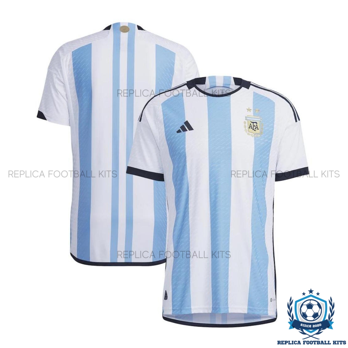 Argentina Home World Cup Replica Shirt 2022