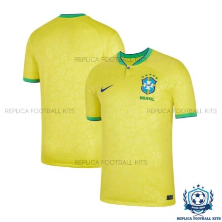 Brazil Home World Cup Replica Shirt 2022