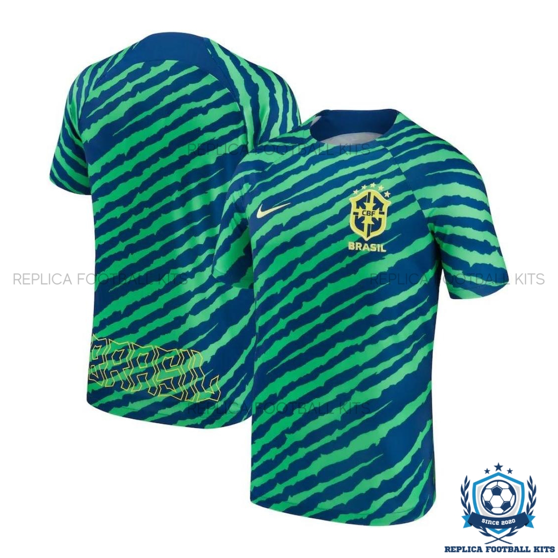 Brazil Pre-Match World Cup Replica Shirt 2022