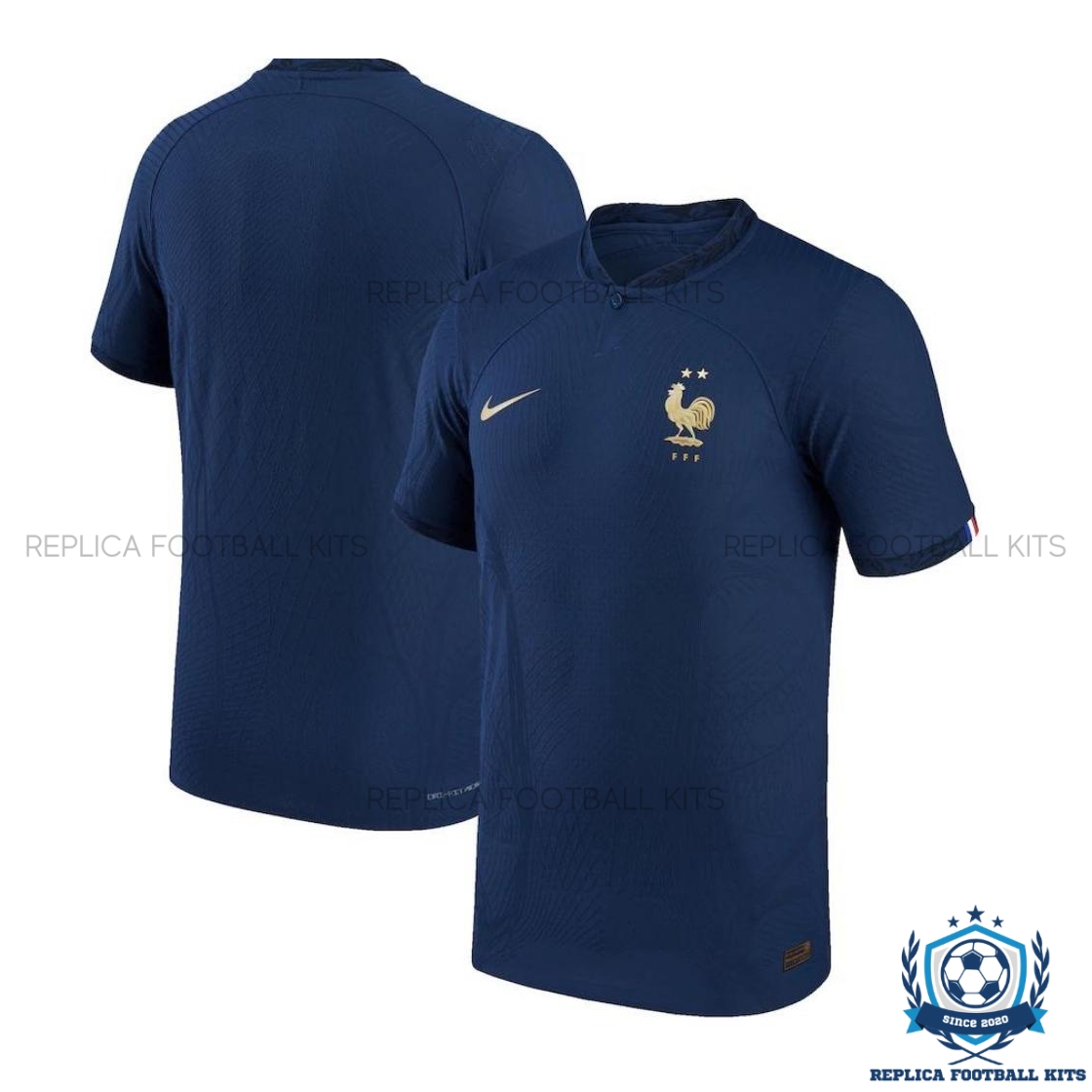 France Home World Cup Replica Shirt 2022