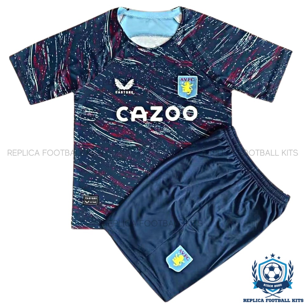 Aston Villa Concept Kids Replica Football Kit