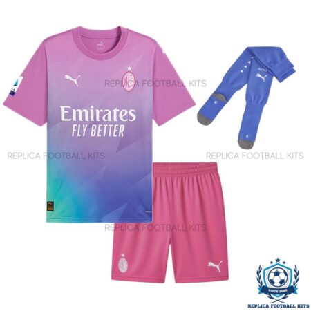 AC Milan Third Kids Replica Kit