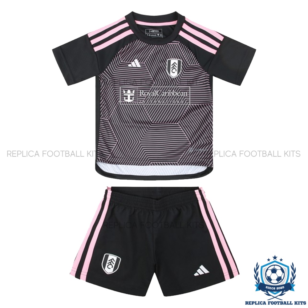 Fulham Third Kids Kit 2023-24 No Socks_Replica Football Kits