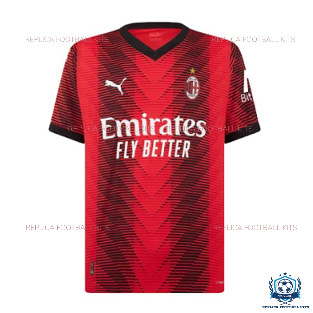 AC Milan Home Replica Football Shirt