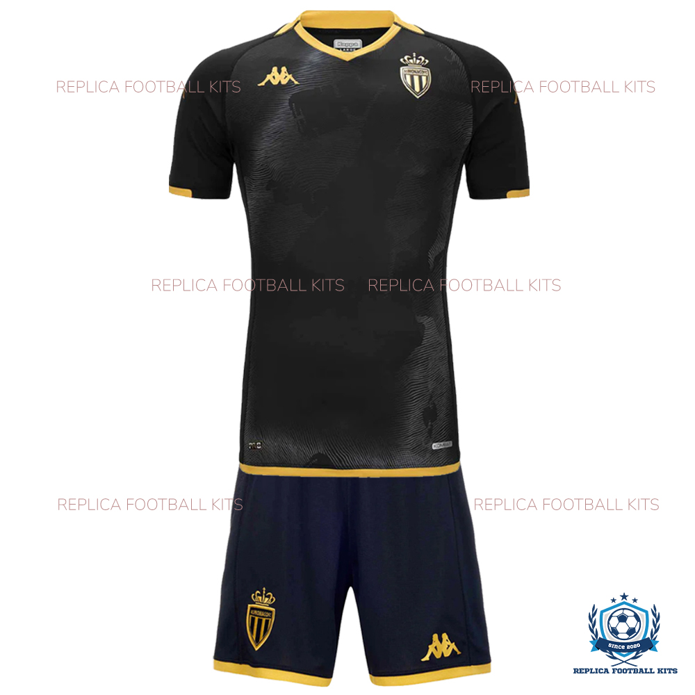 AS Monaco Away Kids Replica Kit