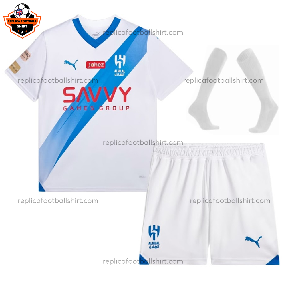 Al Hilal Away Kid Replica Kits 23/24