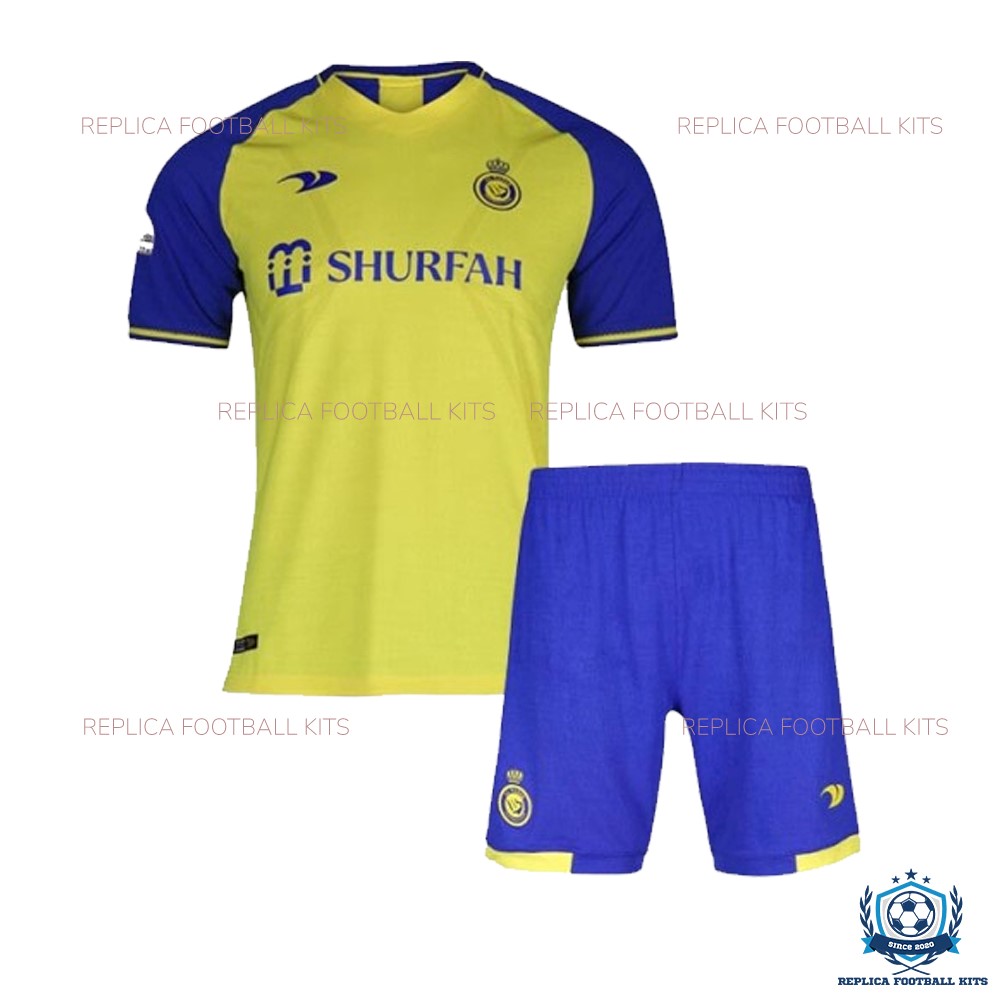 Al Nassr Home Kids Football Kit