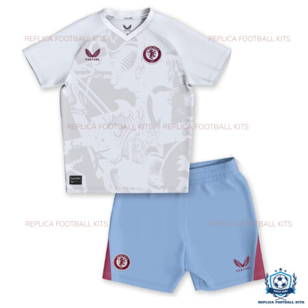 Aston Villa Away Kids Replica Football Kits