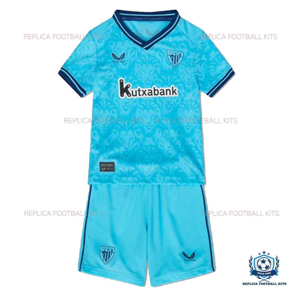 Athletic Bilbao Away Kids Replica Kit