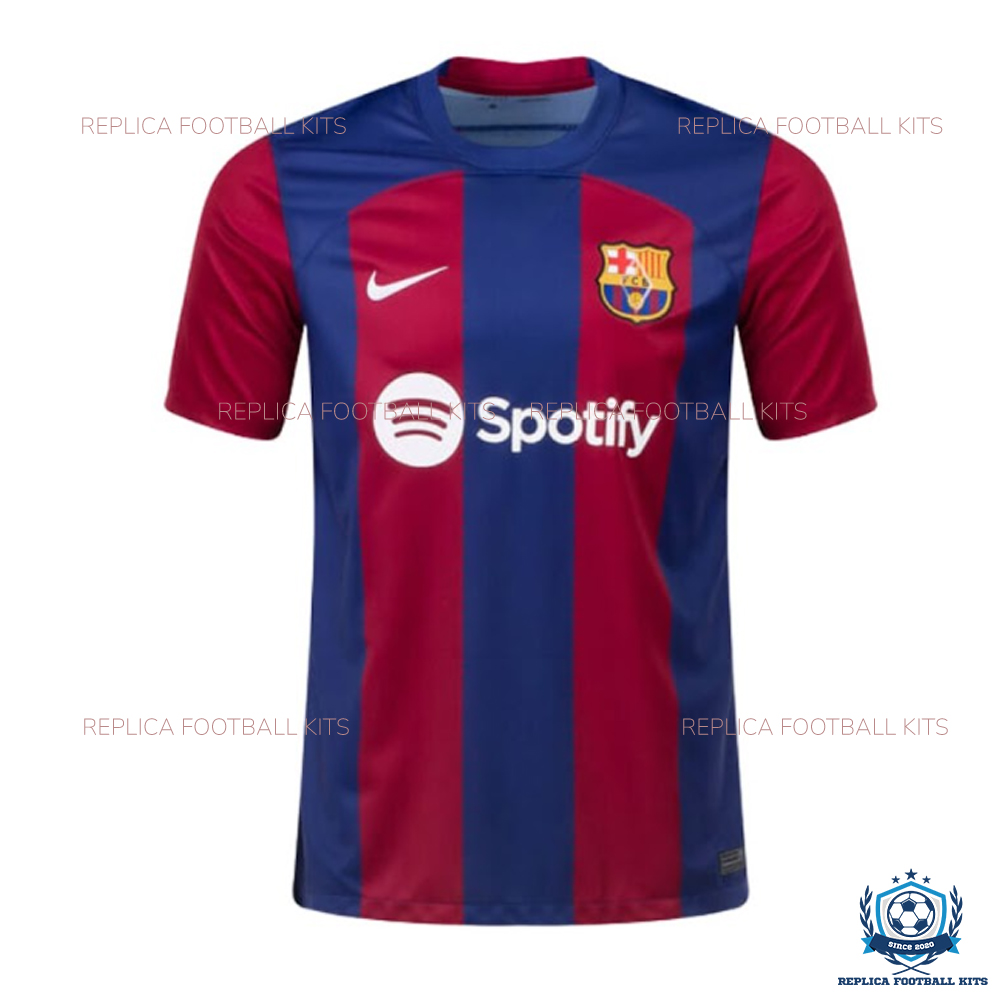 Barcelona Home Replica Football Shirt