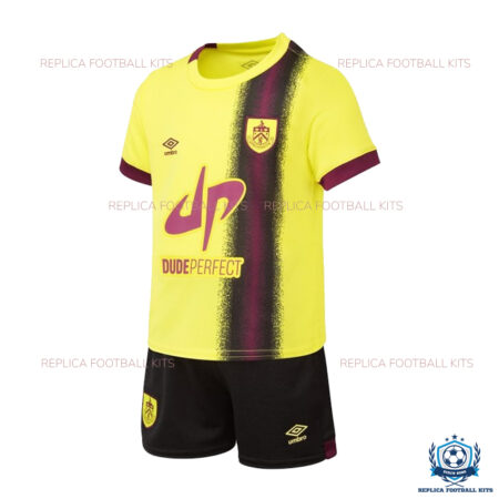 Burnley Away Kid Replica Football Kit 23/24