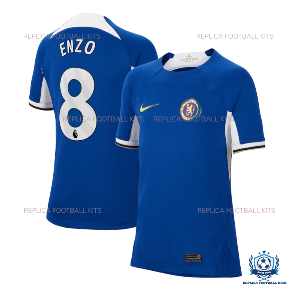 Chelsea Home Men Replica Shirts ENZO 8