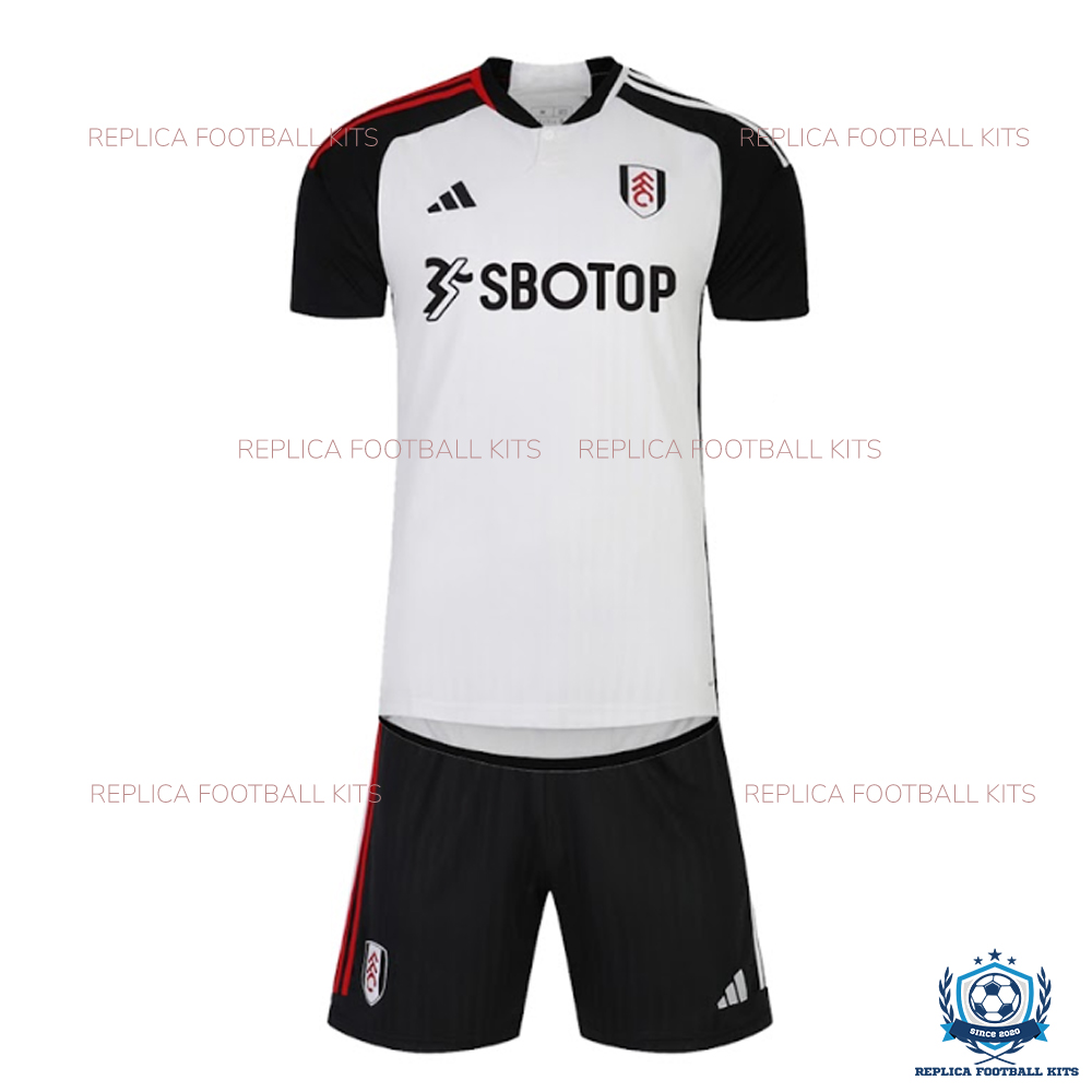 Fulham United Home Kid Replica Kit 23/24