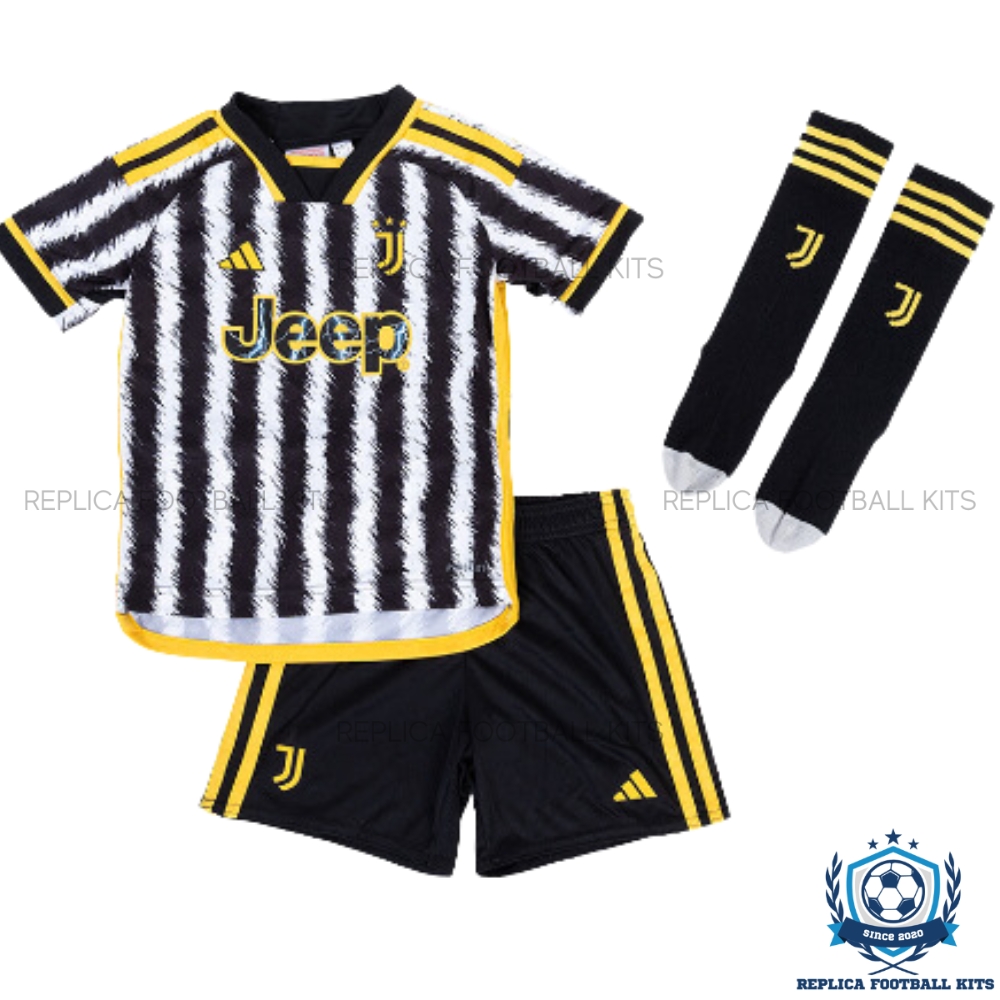 Juventus Home Kids Replica Kit