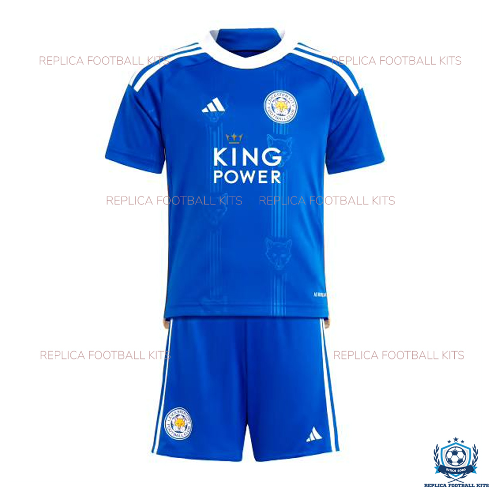 Leicester City Home Kid Replica Kit