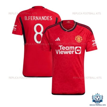 Man Utd Home Shirt B.Fernandes 8