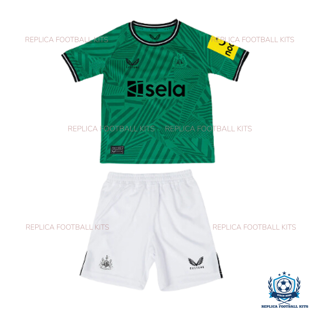 Newcastle Away Kid Replica Football Kit