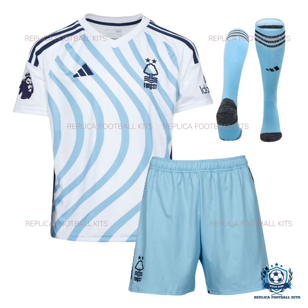 Nottingham Forest Away Kid Replica Kit