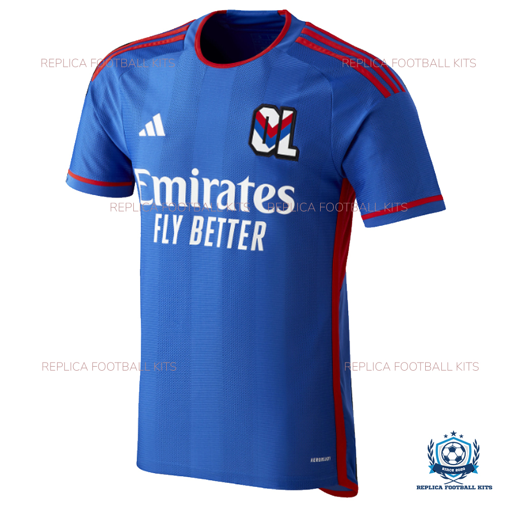 Olympique Lyon Away Kids Replica Kit