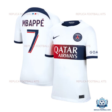 PSG Away Men Replica Shirt MBAPPÉ 7