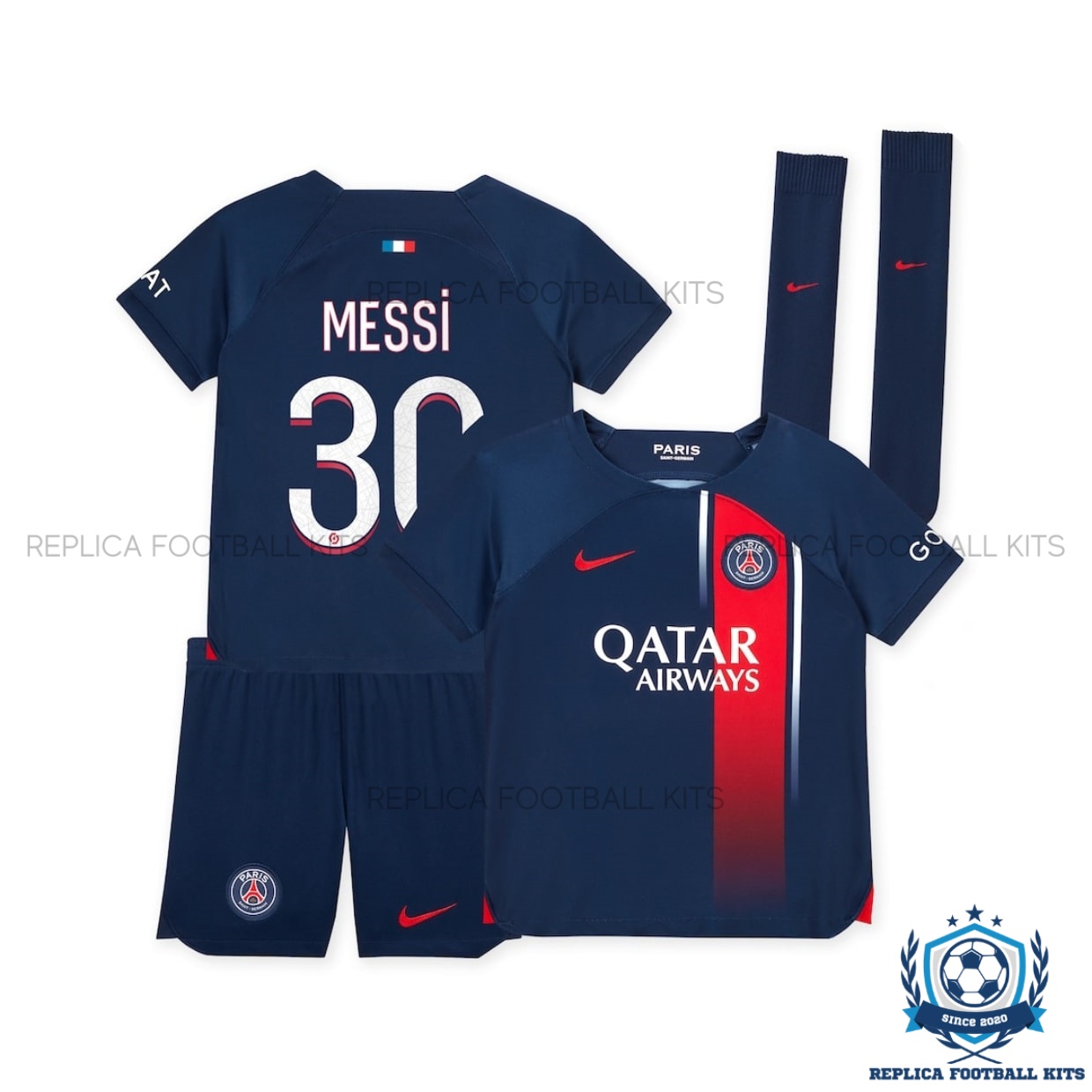 PSG Home Kid Messi 30 Football Kit