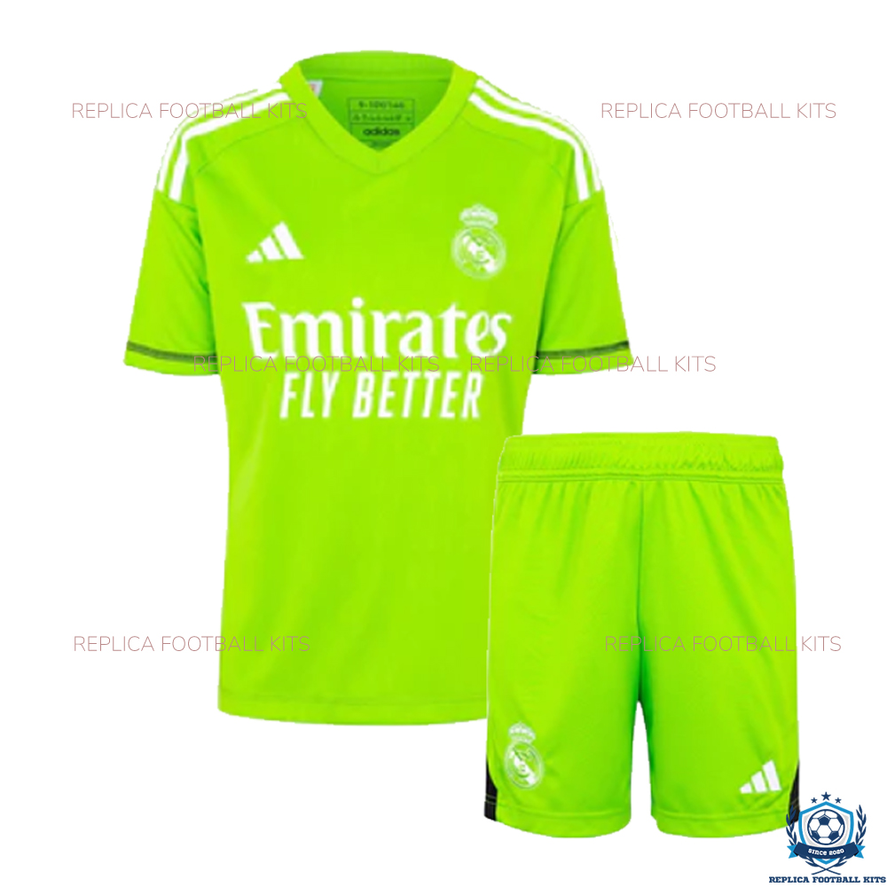 Real Madrid Goalkeeper Kids Replica Kit