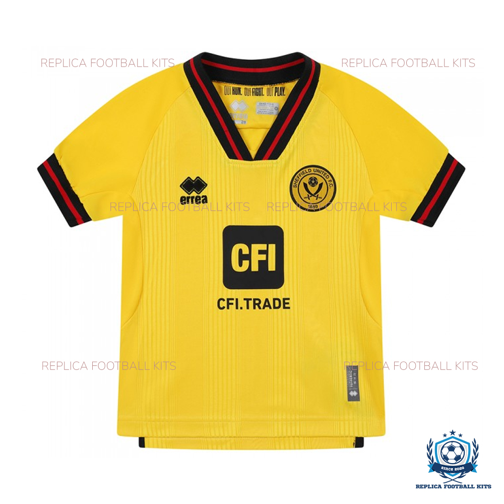 Sheffield United Away Kid Replica Kit