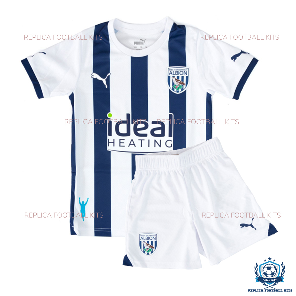 West Bromwich Home Kid Replica Kit