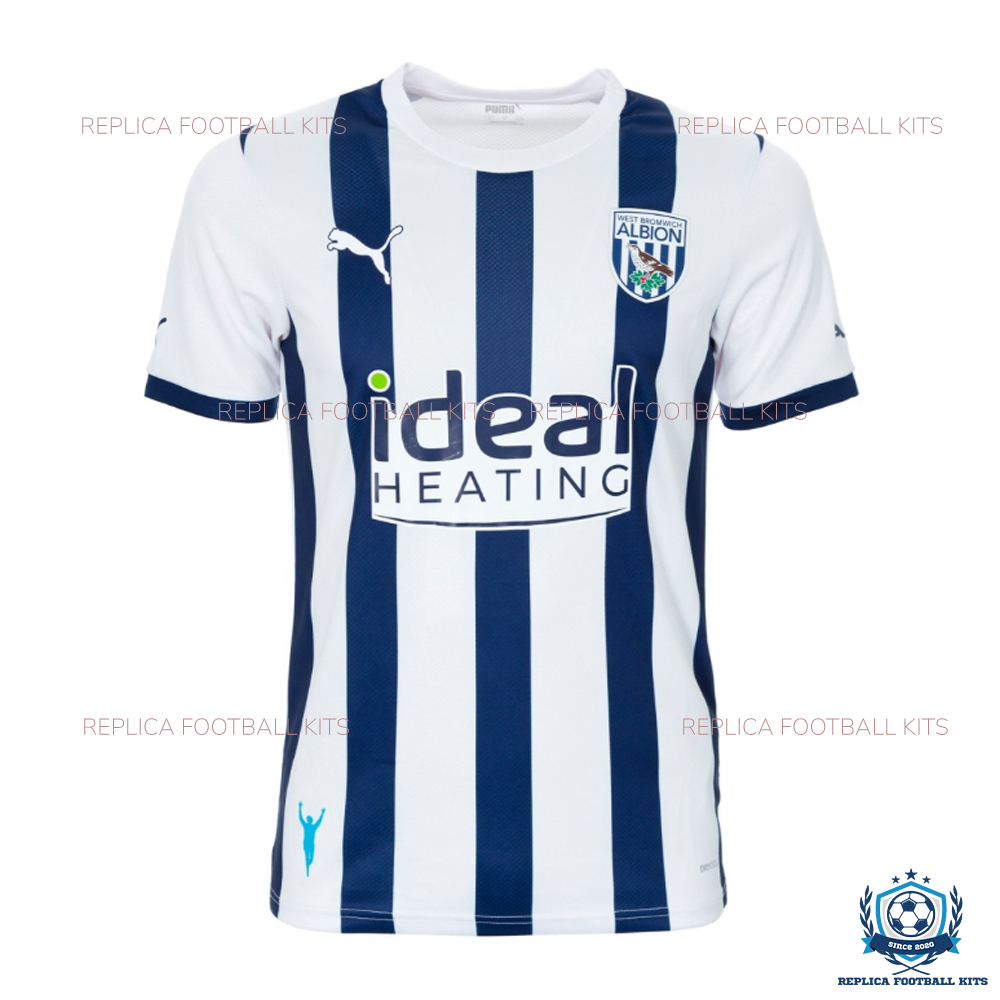 West Bromwich Home Men Replica Shirt