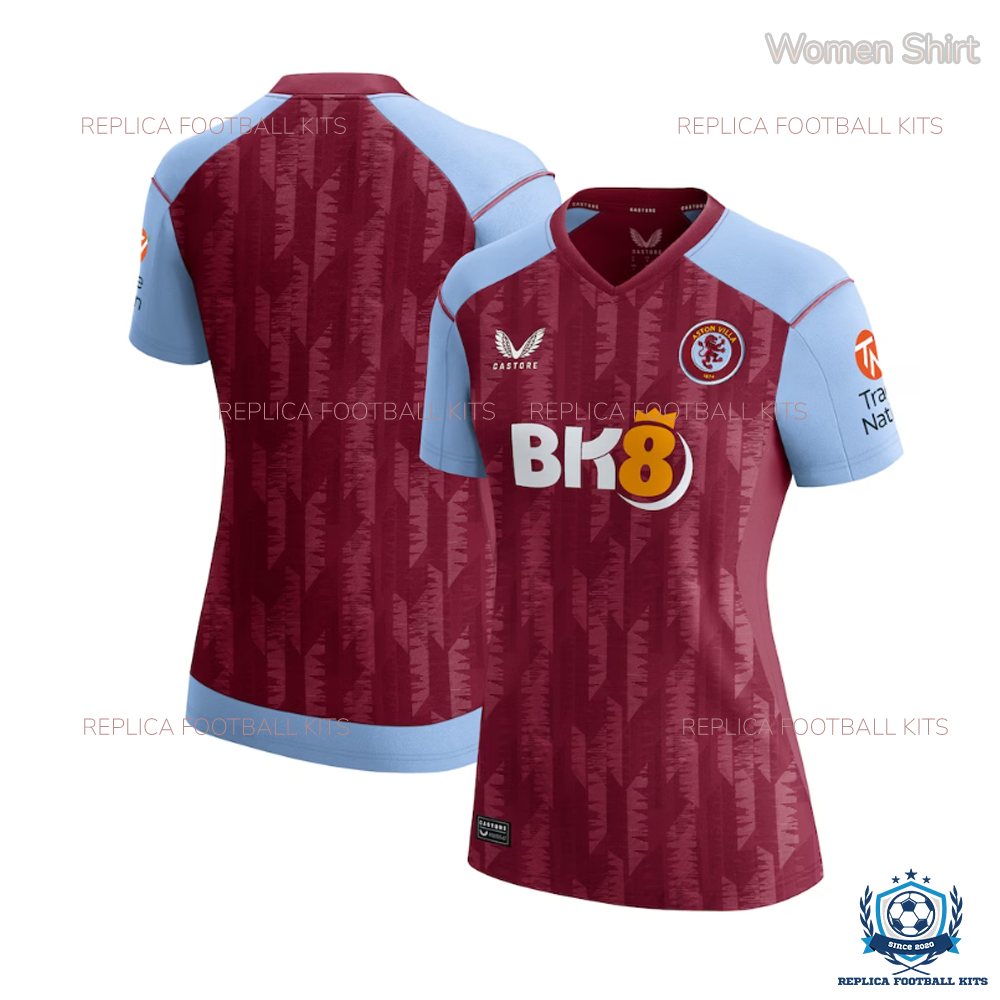 Aston Villa Home Women Replica Football Shirt 23/24