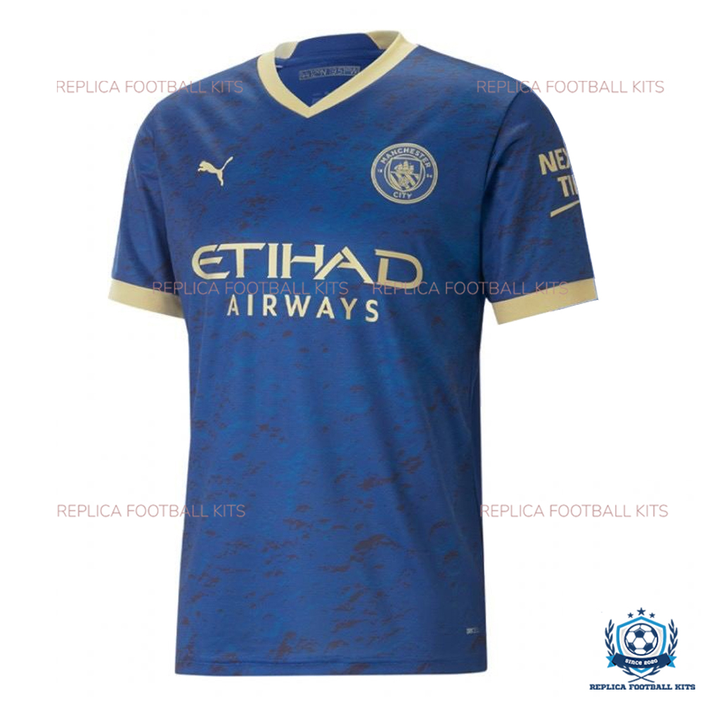 Man City China New Year Men Replica Shirt - Front View