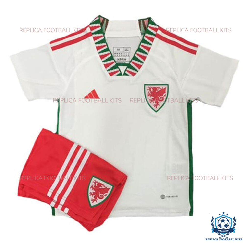 Wales Away Kid Replica Kits 2022