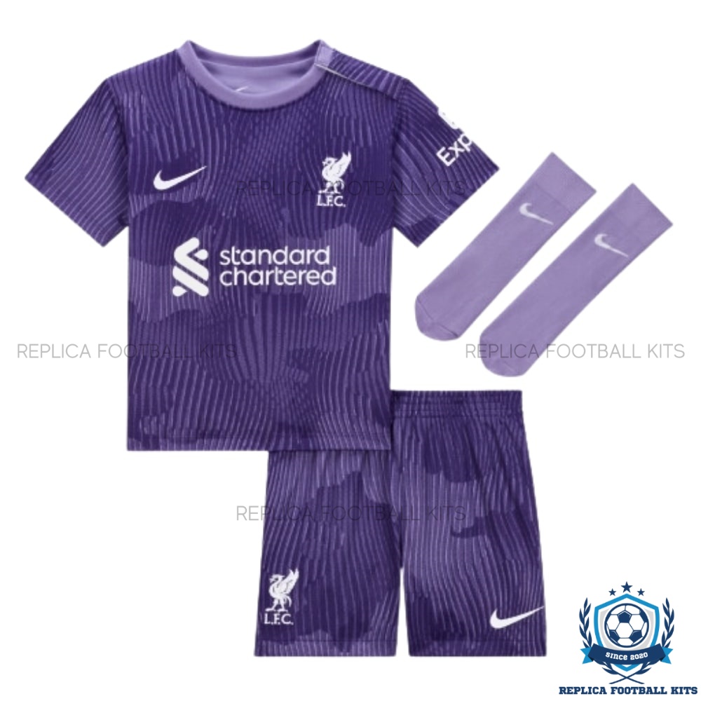 Liverpool Third Kid Replica Kit 23/24