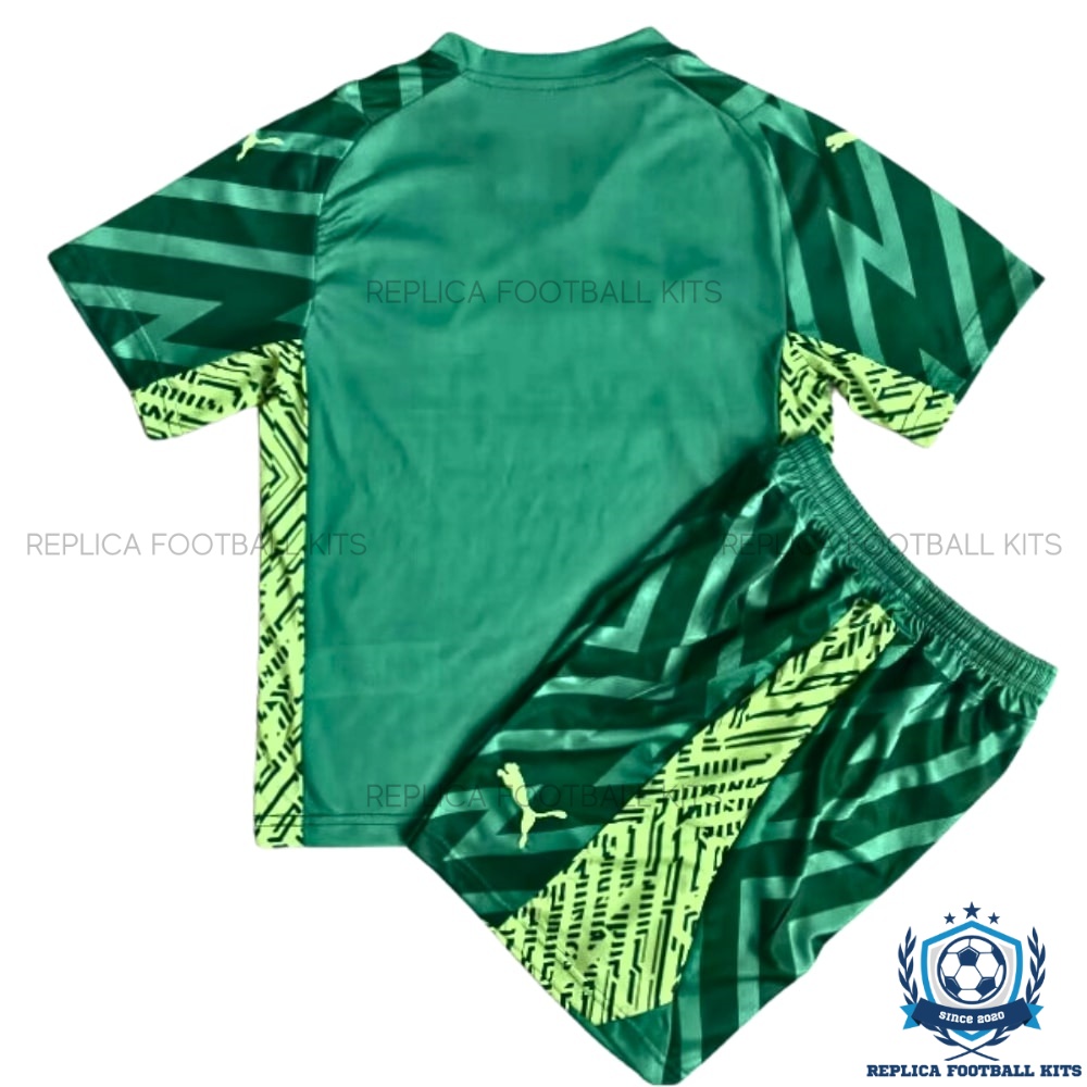 Man City Goalkeeper Away Kid Replica Kit