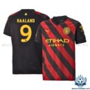 Man City Haaland 9 Away Men Replica Shirt 22/23 - Front View