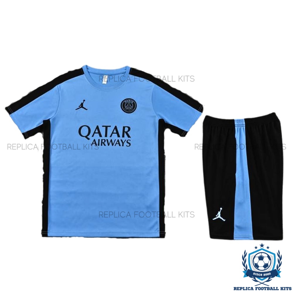 PSG Blue Training Kid Replica Football Kit