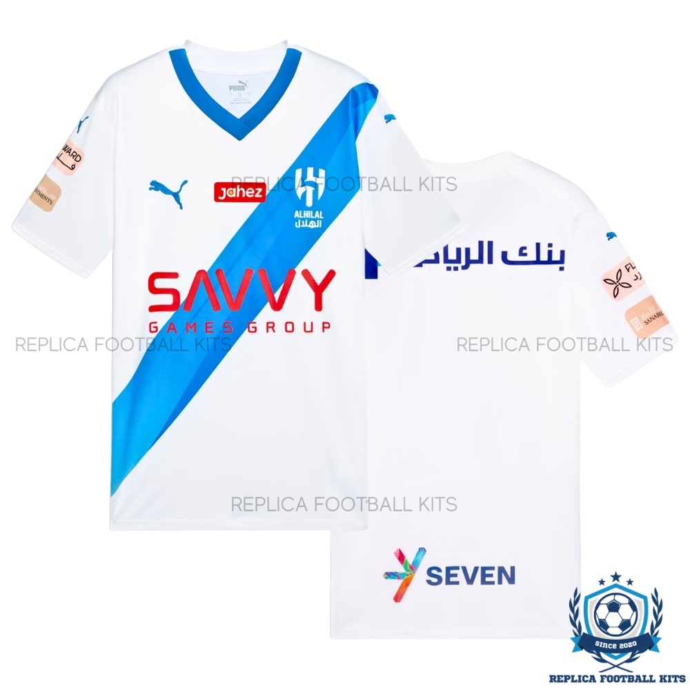 Al Hilal Away Men Football Shirt 23 24 (1)_Replica Football Kit