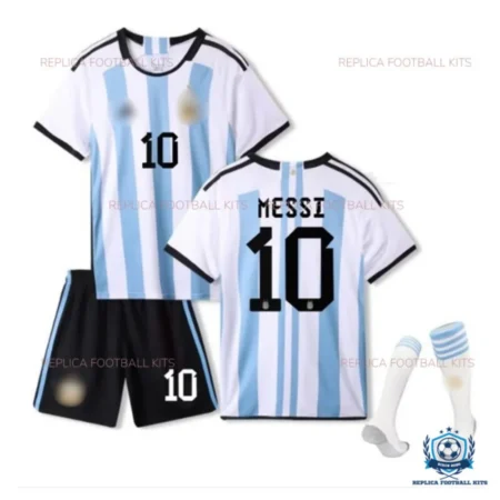 Argentina Home Kid Replica Kit Messi 10 - Overview