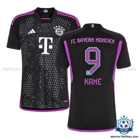 Bayern Kane 9 Away Men Football Shirt 23 24 (1)_Replica Football Kits