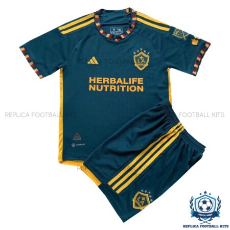 LA Galaxy Away Kid Kit 2023_Replica Football Kits