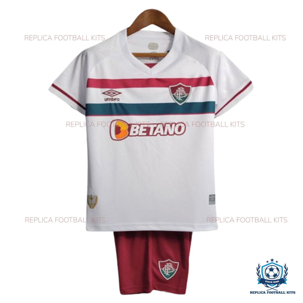 Fluminense Away Kids Replica Football Kits 23/24 - Front View