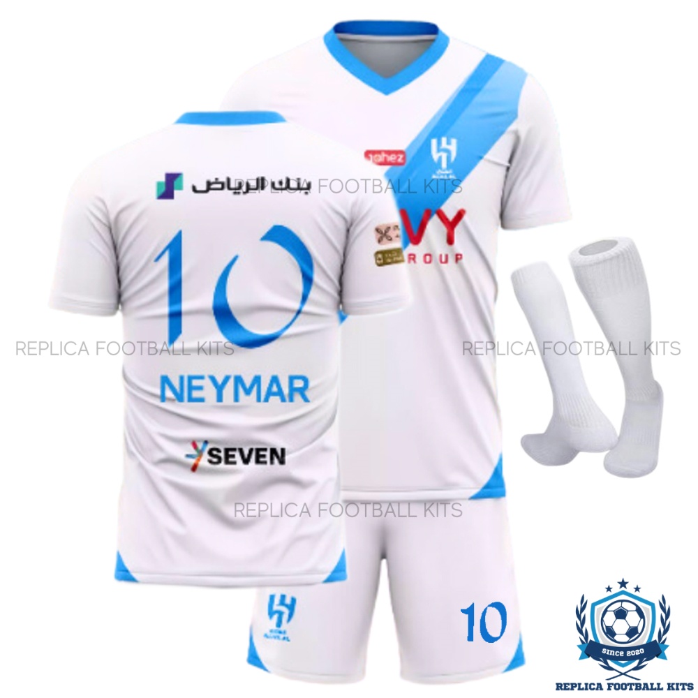 Al Hilal Away Kid Kit 23-24 Neymer 10