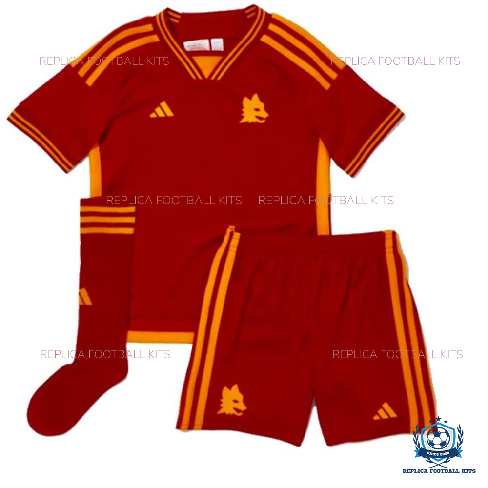 AS Roma Home Kids Replica Kit