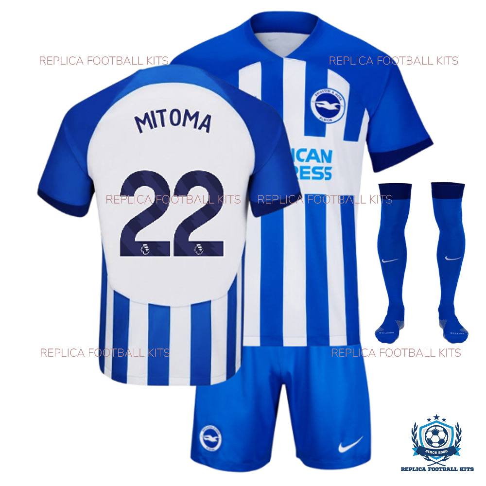 Brighton Home Kid Replica Kit Mitoma 22